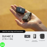 DJI MIC 2  Wireless Microphone Kit Price in Pakistan W3 Shopping