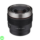 Samyang 24mm T1.9 V-AF Lens Price in Pakistan - W3 Shopping