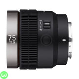 Samyang 75mm T1.9 V-AF Lens Price in Pakistan - W3 Shopping