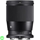 Sigma 16mm f1.4 DC DN Lens Price in Pakistan - W3 Shopping