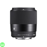 Sigma 30mm f1.4 DC DN Lens Price in Pakistan - W3 Shopping